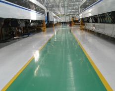 Epoxy self leveling system